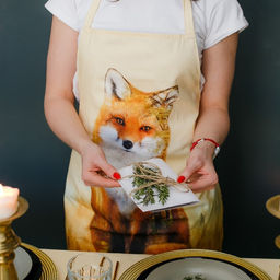 Фартук Этель «Лес», 65×60 см, хлопок 100 %, саржа, 190 г/м²