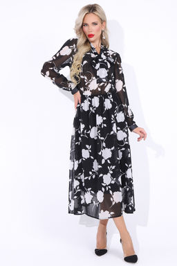 Платье Романтика (чёрный)