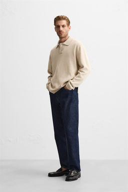 COTTON KNIT POLO SHIRT - Zara фото 12