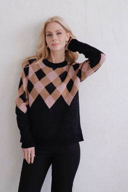 11491 Джемпер с ромбами - Martichelli фото 5