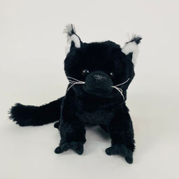 Мягкая игрушка Кот с кисточками на ушах 45 см