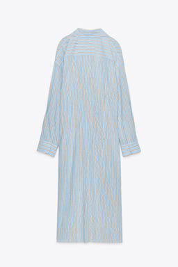 ZW COLLECTION STRIPED WRAP DRESS - Zara фото 17