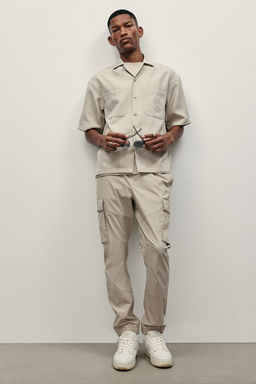 Joggers cargo de nailon Slim Fit