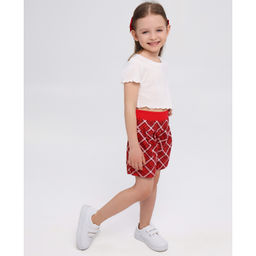 Комплект топ лапша, шорты кулирка 7659900101