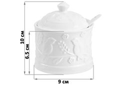 Сахарница 270 мл 9*9*10 см Птички на ветке - Elan gallery фото 2