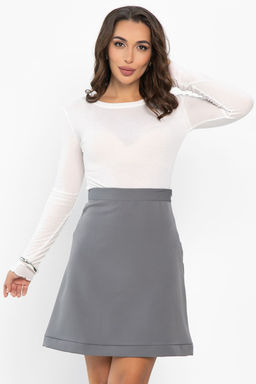 Юбка Перси (серая) Ю14164-10М - Lt collection фото 5