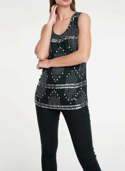 Топ, черный