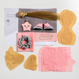 Набор для шитья. Интерьерная кукла своими руками Хелен, 22 см