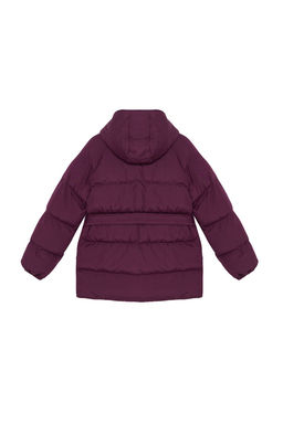 TRENDYOLMILLA Siyah Regular Kapusonlu Kemerli Su Itici Sisme Mont TWOAW23MO00188 фото 7