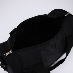 Сумка спортивная ROAR, 40×24×21, на молнии, длинный ремень, черная