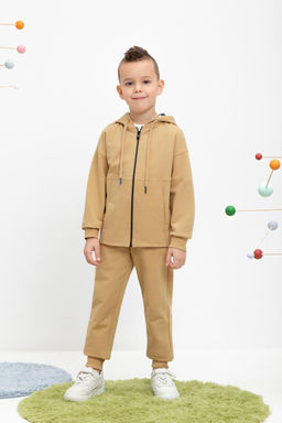 Crockid _ КР 400638/светло-коричневый к440 брюки для мал