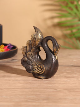 Сувенир «Павлин», 8×5×10 см, бронза