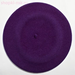 Берет фетр без отделки 11 Берет женский (56-58)