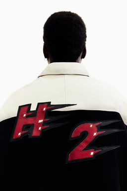 Chaqueta de beisbol de piel - H&m фото 4