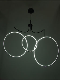 Люстра Emilia 174 Вт LED 3000-6000К белый Ø67×120 см