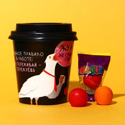 Жевательные резинки Жуй в стакане, 28 г.