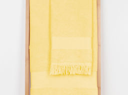 3о403.098ж1 Параллель (св.желтый) Полотенце махровое 44х90 см