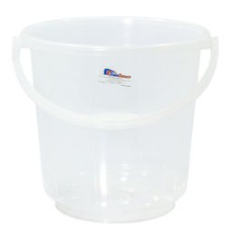 Ведро Deluxe 5л без крыш. ПРОЗРАЧНОЕ арт.Д0000631,169