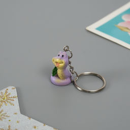 Брелок для ключей на кольце Змейка с ёлочкой, полистоун, 2?1.5?2.5 см, МИКС - Simaland фото 5