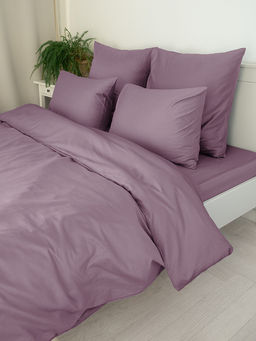 Наволочки сатин 70x70 (2шт) лиловый сатин - Denastia фото 6