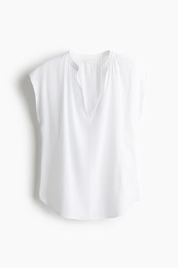 Blusa con cuello mao - H&m фото 2