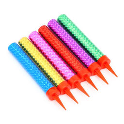 Свечи фонтаны в торт «Цветные искры», 6 шт., 10 см, горение 30 сек.