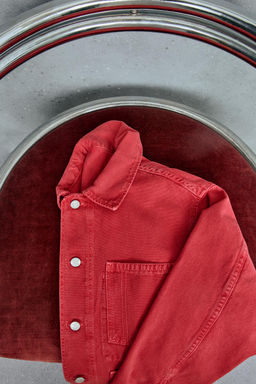 STORIESZ - SOBRECAMISA CANVAS / Rojo