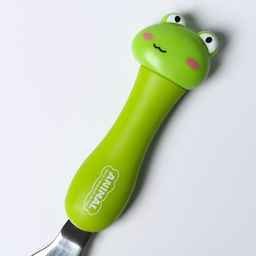 Набор детских столовых приборов в футляре Лягушата, вилка, ложка - Simaland фото 3