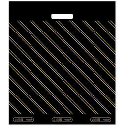 Пакет с вырубной усиленной ручкой 60х70 40мкм "Золотая полоса" Артпласт ВУР37541 упак/25шт.