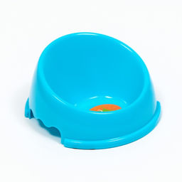 Миска Ракушка, 100 мл, 13,6х12,5х7 см, голубая