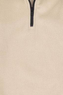 Erkek _ocuk Koyu Bej Yar_m Fermuarl_ Polar Sweatshirt - U.s. polo assn фото 3