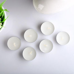 Набор ароматических свечей чайных «Ландыш», 6 шт., 3.8×1.6 см, 3.5 ч, 12 г