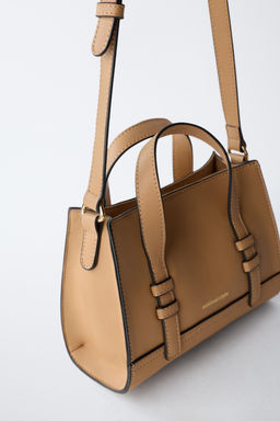 CROSSBODY BAG WITH BINDING - Zara фото 4