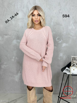 Туника женская однотонная