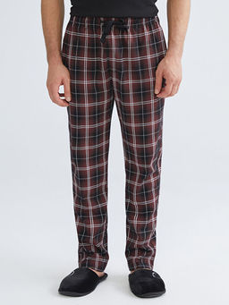 Standart Kal?p Ekose Erkek Pijama Alt