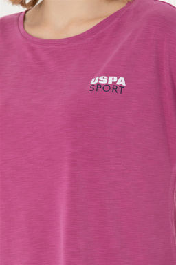 Женская фиолетовая футболка Неожиданная скидка в корзине - U.s. polo assn фото 7