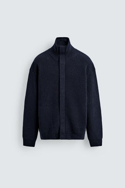 PURL KNIT CARDIGAN - Zara фото 6