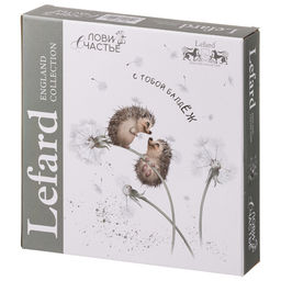 НАБОР ТАРЕЛОК ЗАКУСОЧНЫХ LEFARD ЛОВИ СЧАСТЬЕ 2ШТ. 20,5 СМ фото 2