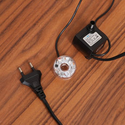 Фонтан настольный «Каменные ступеньки под деревом», 27×16 см, с подсветкой