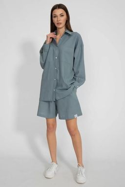 Льняные шорты 4074 - Kivviwear фото 3