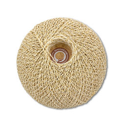 Пряжа СПБ Золотой шар вязальные 86% хлопок, 14% люрекс 6 шт. х 50 г 390 м №3203 коричневый