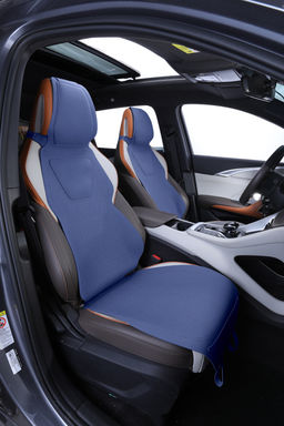 Накидки из алькантары Air Sport (на литой + обычный подголовник) (Комплект из 2 шт.)