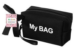 Косметичка - сумочка 18*8*10 см My BAG, с ручкой, черный - Elan gallery фото 6