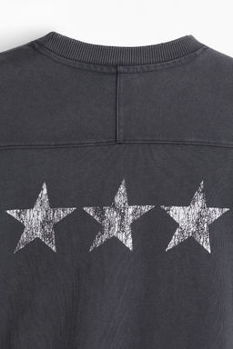 Camiseta cropped Oversized Fit - H&m фото 7