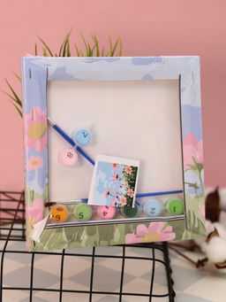 Картина по номерам на подрамнике Draw Me! Poppies, (20*20 см)