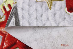 Дорожка Новогодние игрушки на вязании, ш.0.5м, хлопок -100%, 228гр/м.кв - Купава фото 3