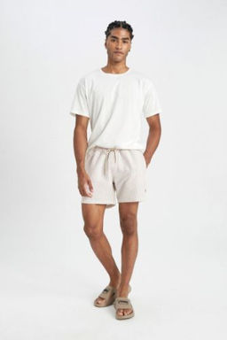 Cizgili K?sa Boy Deniz Sortu