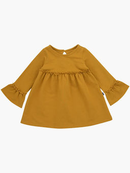Платье для девочки UD 2486 горчица - Mini maxi фото 3