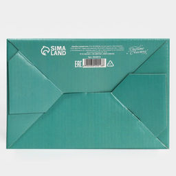 Коробка-переноска для цветов Present, 17 12 32 см - Дарите счастье фото 8