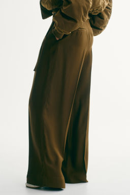 Pantal?n amplio con cintur?n - H&m фото 7